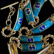 Load image into Gallery viewer, 1970s GUCCI ENAMEL CHAIN BELT