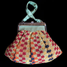 Load image into Gallery viewer, 1930s DECO WOVEN BAG
