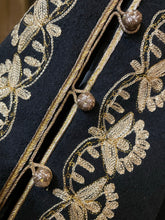 Load image into Gallery viewer, A VINTAGE 1960s MOROCCAN GOLD EMBROIDERED KAFTAN