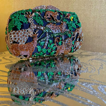 Load image into Gallery viewer, A JUNGLE THEMED FANTASY CLUTCH