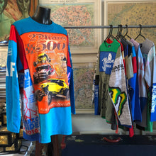 Load image into Gallery viewer, A PATCHWORK TARMAFIA TEE WITH ROAD RACE PRINT