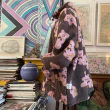 Load image into Gallery viewer, LARGE SIZE TEDDY BEARS POLAR FLEECE JACKET