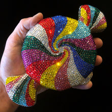 Load image into Gallery viewer, BRILLIANT-SET CRYSTAL SWEETIE FANTASY CLUTCH