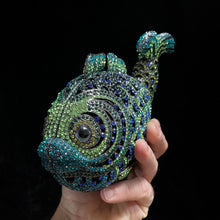 Load image into Gallery viewer, A DIAMANTÉ FISH FANTASY PURSE.