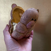 Load image into Gallery viewer, A PETITE TEDDY BEAR DIAMANTÉ FANTASY PURSE