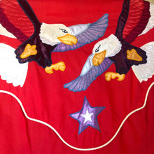 Load image into Gallery viewer, A VINTAGE 80s HAND APPLIQUÉ COWBOY SHIRT