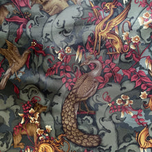 Load image into Gallery viewer, A SPECTACULAR MEDIEVAL GARDEN PRINT SILK SCARF BY AQUASCUTUM
