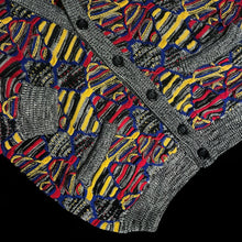 Load image into Gallery viewer, AN ORIGINAL 1980s COOGI KNIT CARDIGAN IN PRIMARY COLOURS