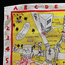 Load image into Gallery viewer, A COOL VINTAGE MAP OF TOKYO SCARF