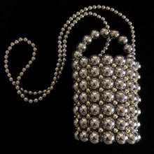 Load image into Gallery viewer, PETITE BEADED BUCKET BAG