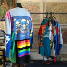 Load image into Gallery viewer, A PATCHWORK TARMAFIA TEE WITH RAINBOW STRIPE