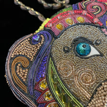 Load image into Gallery viewer, A MARY FRANCES DESIGN BEADED MONKEY CLUTCH