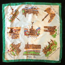 Load image into Gallery viewer, A COLLECTION OF SIX VINTAGE TOURIST SCARVES