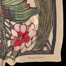 Load image into Gallery viewer, A PURE SILK MARGARET PRESTON ART SCARF