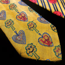Load image into Gallery viewer, A COLLECTION OF VINTAGE MOSCHINO SILK TIES