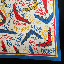 Load image into Gallery viewer, A 1980s BOOMERANG PRINT SCARF BY BALARINJI