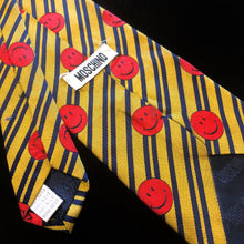 Load image into Gallery viewer, A COLLECTION OF VINTAGE MOSCHINO SILK TIES