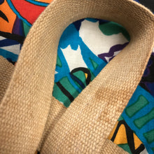 Load image into Gallery viewer, A 1980s ABSTRACT PRINT CANVAS BAG BY JENNY KEE