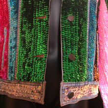Load image into Gallery viewer, A TARMAFIA VIVID HAND SEQUINNED JACKET
