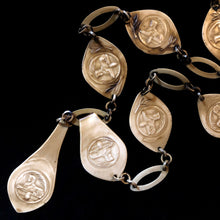 Load image into Gallery viewer, A 1930s EGYPTIAN REVIVAL CELLULOID SEGMENTED BELT