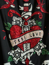 Load image into Gallery viewer, A TARMAFIA HAND BEADED “TRUE LOVE” SKIRT