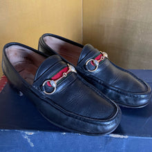 Load image into Gallery viewer, A PAIR OF CLASSIC 1970s GUCCI LOAFERS