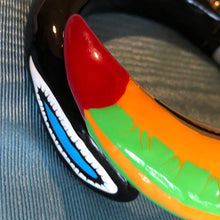 Load image into Gallery viewer, A QUALITY HAND CRAFTED ENAMELLED TOUCAN BRACELET