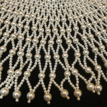 Load image into Gallery viewer, PEARL LATTICE CHOKER EXTRAVAGANZA