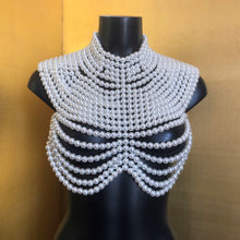 Load image into Gallery viewer, A DRAPING PEARL BODICE