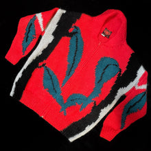 Load image into Gallery viewer, AN ORIGINAL JENNY KEE 1980s HAND KNIT WITH COCKATOO DESIGN