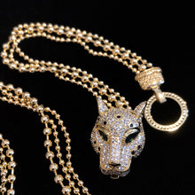 Load image into Gallery viewer, A BIG CAT DIAMANTÉ AND CHAIN COLLECTION