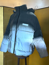 Load image into Gallery viewer, AN OMBRÉ PHOSPHORESCENT PUFFER JACKET
