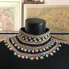 Load image into Gallery viewer, A VINTAGE HAND EMBROIDERED PONCHO/ DRESS FROM KASHMIR