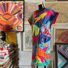 Load image into Gallery viewer, A REEF DESIGN 1980s COTTON KNIT DRESS BY JENNY KEE