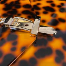 Load image into Gallery viewer, A MARBLED LUCITE MINI ATTACHÉ WITH GOLD FITTINGS