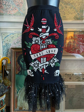 Load image into Gallery viewer, A TARMAFIA HAND BEADED “TRUE LOVE” SKIRT