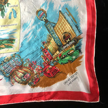 Load image into Gallery viewer, A COLLECTION OF SIX VINTAGE TOURIST SCARVES