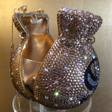 Load image into Gallery viewer, A BRILLIANT CRYSTAL MONEY BAG CLUTCH