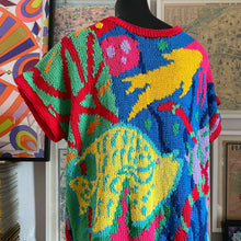 Load image into Gallery viewer, A REEF DESIGN 1980s COTTON KNIT DRESS BY JENNY KEE