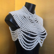 Load image into Gallery viewer, A DRAPING PEARL BODICE