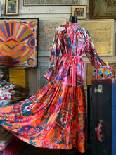 Load image into Gallery viewer, TWO COLOURFUL VOLUMINOUS MAXI GOWNS