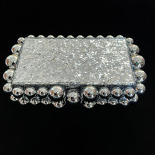 Load image into Gallery viewer, GLITTER PERSPEX CLUTCH WITH SPHERES