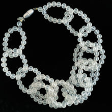 Load image into Gallery viewer, A VINTAGE ARTISAN GLASS NECKLACE BY MARINA AND SUSANNA SENT OF MURANO