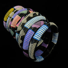 Load image into Gallery viewer, A COLLECTION OF NINE BURKINA FASO AFRICAN BANGLES