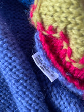 Load image into Gallery viewer, A LATE 80s PEACE YIN/YANG KNIT CARDIGAN BY JENNY KEE