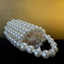 Load image into Gallery viewer, PETITE BEADED BUCKET BAG