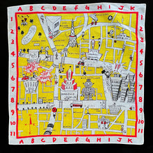 Load image into Gallery viewer, A COOL VINTAGE MAP OF TOKYO SCARF