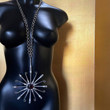 Load image into Gallery viewer, A SUBSTANTIAL 1970s HORSESHOE NAIL PENDANT