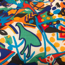 Load image into Gallery viewer, A 1980s ABSTRACT PRINT CANVAS BAG BY JENNY KEE