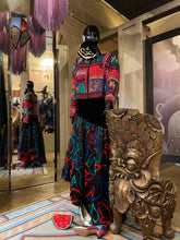 Load image into Gallery viewer, A SPECTACULAR NITELINE BY DELLA ROUFOGALI BEADED JACKET FROM 1994